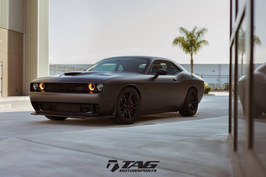 Dodge Challenger SRT Hellcat by TAG Matorsports on Vossen Wheels (VPS-306) '2017